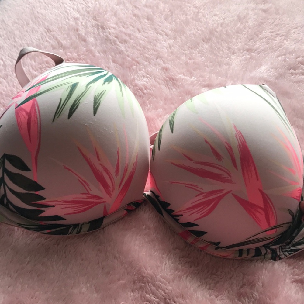 Pink bra